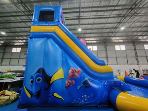 <span class=keywords><strong>Parque</strong></span> Acuático Inflable Comercial con Piscina para Adultos, Material de PVC, Tamaño 10*7m, Capacidad Superior a 500kg, Garantía de 2 Años - Product Image 3