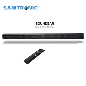 Barre de son et haut-parleur Portable, barre sonore pour téléviseur, sans fil, 37 <span class=keywords><strong>pouces</strong></span>, haut-parleur court, 2.0 canaux, barre de son pour la <span class=keywords><strong>TV</strong></span> bleue détachable - Product Image 2