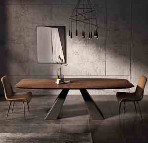 Bắc Âu hình chữ nhật hiện đại walnut bàn ăn gỗ Rắn <span class=keywords><strong>8</strong></span> chỗ lắp ráp dễ dàng đồ nội thất nhà hàng - Product Image 5