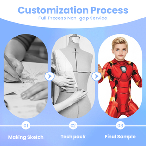 Disfraz de Iron Man para Niños, Traje Completo Rojo y Dorado con Casco y Pecho Luminoso, Disfraz de Cosplay para Fiestas Infantiles - Product Image 2