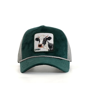 Gorra de camionero de gamuza al por mayor con cordón, de alta calidad, serie Animales de la Granja - Product Image 4