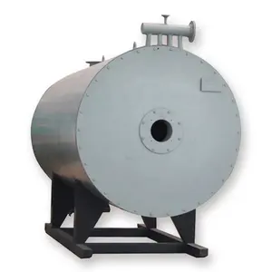 Üç bobin tasarım endüstriyel gaz termal yağ ısıtıcı, ısı transfer yağı kazanı