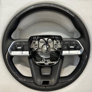Volant <span class=keywords><strong>sport</strong></span> personnalisé en fibre de carbone et cuir pour <span class=keywords><strong>Toyota</strong></span> <span class=keywords><strong>GR</strong></span> Yaris 2020-2024 <span class=keywords><strong>GR</strong></span> <span class=keywords><strong>Corolla</strong></span> - Product Image 2