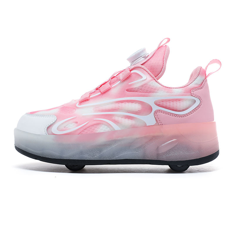 Wholesale High Quality Colors Adjustable Straight Line Adults Led Light  Skate Shoes Girls Roller Shoes With Retractable Wheels