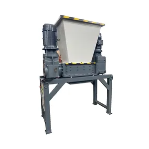 Tốt nhất người bán nhựa vườn gỗ nhỏ đôi trục chất thải Túi Shredder thức ăn gia súc Shredder Mini Shredder