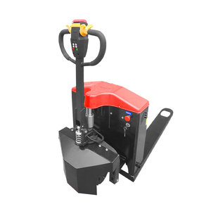 2/<strong>3</strong> Ton Heavy Duty Electric Pallet Truck Lead Acid Battery Steel <strong>Platform</strong> Three-<strong>Wheel</strong> <strong>Trolley</strong> OEM Customizable for Shopping - Product Image 2