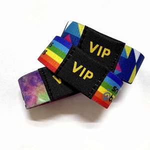 Bracelet de sublimation RFID personnalisé pour adultes et enfants, cadeau de vacances, bracelet élastique - Product Image 4