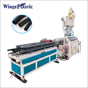 Machine d'extrusion de tuyaux ondulés à paroi simple en PP PE PVC à grande vitesse, machine à fabriquer des tuyaux ondulés en HDPE - Product Image 5