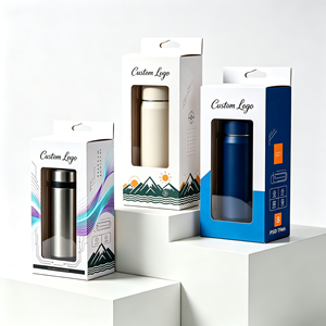 Custom Printed Corrugated Packaging Water Bottle <b>Paper</b> Box for Baby Feeding & Glass Bottle Eco-Friendly Kraft <b>Cardboard</b> Box - Product Image 6