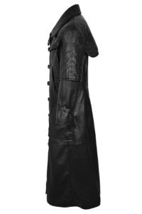 Chaqueta de Burbujas Personalizada para Hombre, 100% Cuero Nappa Negro Genuino, Diseño de Burbujas, Marca Privada OEM, Estilo Invernal de Moda - Product Image 3