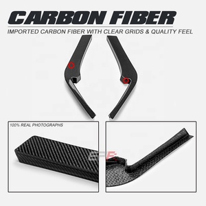 กันชนหน้า Canard สำหรับ Nissan 370Z Z34 EPA N Type ยังพอดีกับกันชนหน้า Nismo - Product Image 3