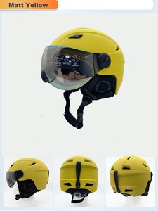 Casque de ski et de <span class=keywords><strong>neige</strong></span> unisexe de haute qualité, <span class=keywords><strong>produit</strong></span> OEM approuvé CE EN1077 pour l'hiver - Product Image 4