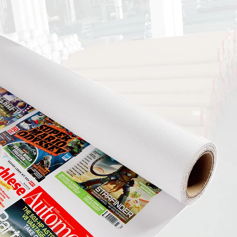 Recomendamos el mejor precio banner flexible de PVC material de impresión de banner de vinilo de publicidad al aire libre