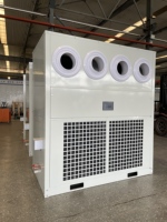Unité de traitement d'air à moteur AC avec buse à jet haute vitesse, climatiseur à expansion directe verticale, chauffage et refroidissement écoénergétiques