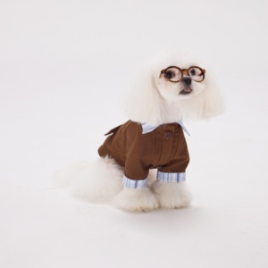 Chaleco de Lujo Personalizado con Logotipo para Perros, Disfraz de Felpa para Dachshund, Wiener Dog y <span class=keywords><strong>Basset</strong></span> <span class=keywords><strong>Hound</strong></span> - Product Image 5