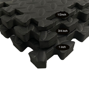 Sell 3/4 Inch Thick Martial Arts EVA <strong>Foam</strong> Exercise, Tatami Pattern, Flooring Tiles For Home Gym, MMA, Anti-Fatigue <strong>Mats</strong> - Product Image 3