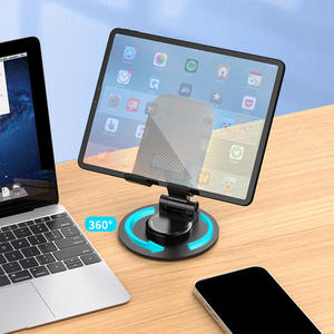 Goedkope Prijs Mobiele Telefoon Metalen Houder Stand 360 Roteren Metaal + Abs Opvouwbare Mobiele Telefoon Standaard Voor Tafel - Product Image 2