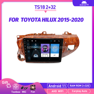 Reproductor Multimedia de DVD para Automóvil Android de 10.1 Pulgadas para <span class=keywords><strong>Toyota</strong></span> <span class=keywords><strong>Hilux</strong></span> 2015-2020 con WIFI, GPS, Radio, Pantalla Táctil de 8 Núcleos - Product Image 6