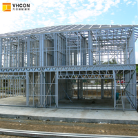 Maison préfabriquée de luxe Light Bar, maison modulaire préfabriquée, maison préfabriquée modulaire/Maison préfabriquée de plage/Maison préfabriquée à une chambre