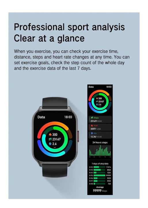 Android Smartwatch 2024 Split Screen Custom Watch Face Mujer Hombre Reloj Intelligente Waterproof Best Smart Connected Watches