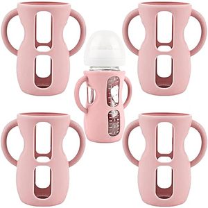 Manchons en silicone de haute qualité pour biberons, poignées antidérapantes pour biberons en verre <span class=keywords><strong>Avent</strong></span> Natural de 4/8 OZ - Product Image 4