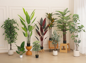 Arbre de Camélia Artificiel de Haute Qualité Rouge/Jaune <span class=keywords><strong>en</strong></span> Pot pour Décoration Intérieure/Extérieure et Aménagement Paysager (Plante de Rose) - Product Image 6