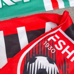 Gran oferta, bufanda deportiva de terciopelo de algodón personalizada, nuevo diseño, <span class=keywords><strong>invierno</strong></span>, primavera, verano, equipos de fútbol, equipo de aficionados, producto deportivo promocional - Product Image 3