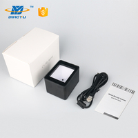 Escáner de código de barras de escritorio omnidireccional USB/RS232, lector de código QR 1D 2D con Stock de interfaz TTL para quiosco