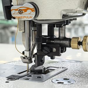 Macchina da Cucire Lineare Punto Annodato a Trazione Diretta Integrata 220/110V Trasporto Superiore e Inferiore Automatico con Rasafilo Computerizzato - Product Image 3