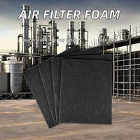 Produsen baru Filter karbon aktif spons busa PU Air HEPA pra-filter elemen kelas pengumpul debu