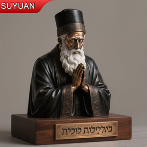 Statue en bronze moderne Saint François Assise Sculpture de figure religieuse populaire <span class=keywords><strong>pour</strong></span> églises Statues religieuses catholiques priant - Product Image 5