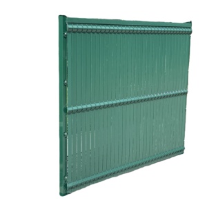Panneaux de clôture en PVC <span class=keywords><strong>rigide</strong></span> 3D pour extérieur, écran de protection pour clôture en treillis soudé de jardin - Product Image 1