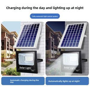 <span class=keywords><strong>Luci</strong></span> <span class=keywords><strong>LED</strong></span> <span class=keywords><strong>Solari</strong></span> IP67 Impermeabili con Telecomando, Montaggio a Parete per Uso Domestico, Esterno e Giardino, Illuminazione Super Luminosa per Aree Rurali - Product Image 1