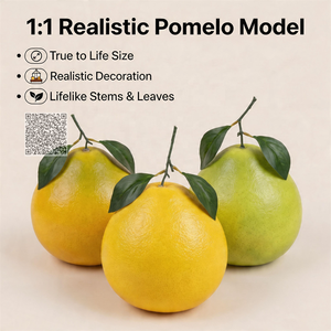 Modèle d'Yuzu Artificiel <span class=keywords><strong>de</strong></span> Qualité Commerciale pour Affichage Commercial en Magasin, <span class=keywords><strong>Fruits</strong></span> Simulés <span class=keywords><strong>Haut</strong></span> <span class=keywords><strong>de</strong></span> <span class=keywords><strong>Gamme</strong></span> pour Décoration Artistique <span class=keywords><strong>de</strong></span> Magasin Thème Exotique - Product Image 1
