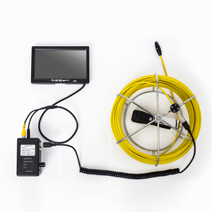 Syanspan 6.5 mét nội soi Máy ảnh 7 "màn hình 1080p HD rắn Ống nước máy ảnh với ánh sáng-12 LED 8 Gam thẻ cống máy ảnh - Product Image 3