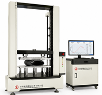 Testeur de rigidité annulaire pour ligne de production, machine électronique de test de tuyaux 100kN pour usine de tuyaux en plastique (routine)