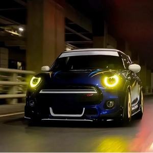 Amarillo Angel Eyes DRL para 2020 <span class=keywords><strong>2021</strong></span> Mini <span class=keywords><strong>Cooper</strong></span> F55 F56 F57 <span class=keywords><strong>Clubman</strong></span> F54 LCI LED faro Luz de circulación diurna módulo rojo azul - Product Image 2