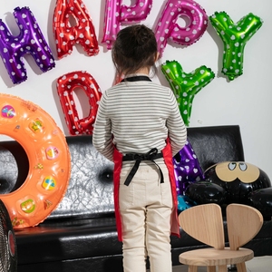 Nouveau design <span class=keywords><strong>Tablier</strong></span> de cuisine pour enfants, garçons, filles, jaunes, mignons et amusants, à la mode - Product Image 6
