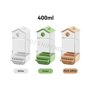 Hot Selling Transparent <strong>Bird</strong> Cage Accessories <strong>Food</strong> Holder Parrot <strong>Fruit</strong> Vegetable Feed Container - Product Image 4