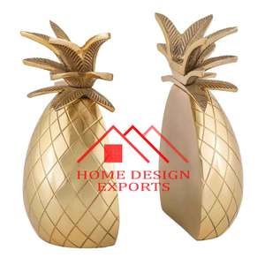 Serre-livres en aluminium de qualité supérieure pour la décoration de table Supports à livres de bureau en aluminium coulé - Product Image 5