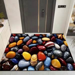 <span class=keywords><strong>Tapis</strong></span> de <span class=keywords><strong>porte</strong></span> imprimés antidérapants pour l'entrée de la maison, <span class=keywords><strong>tapis</strong></span> de sol en terre de diatomée pour zone boueuse - Product Image 3