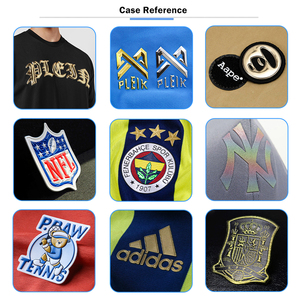 Patchs thermocollants en TPU avec logo 3D en relief personnalisé en usine pour vêtements - Product Image 5
