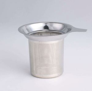 Reusable Portable 304 Stainless Steel Eco-Friendly <b>Infuser</b> With Handle Loose Filter Strainers <b>Tea</b> Accessories - Product Image 1