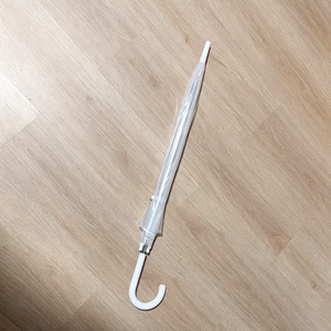 Nouvel Arrivage Parapluie <span class=keywords><strong>Droit</strong></span> Blanc Semi-Automatique Transparent Arqué à Long Manche – Parapluie de Pluie Transparent Fabriqué en Chine - Product Image 3