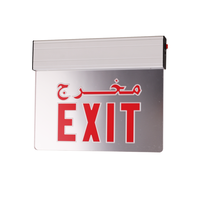 Panneau de sortie LED acrylique répertorié UL en arabe