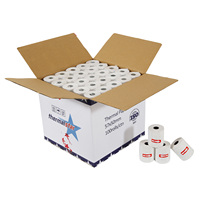 Rollo de papel térmico para impresora, rollo de papel térmico de recibos, 3, 1/8x230, 48 gsm, 80mm, 3 gsm