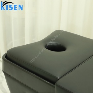 Table de lavage et de massage capillaire haut de gamme Kisen avec circulation d'eau, réservoir de 90L, sans plomberie - Product Image 5