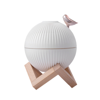 Humidificateur intelligent portable 330 ml avec lumière LED USB, mini-capsule sphérique à réentrée, brume fraîche, diffuseur d'aromathérapie domestique