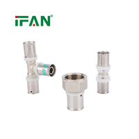 IFAN Raccords à sertir en laiton pour chauffage par le sol PEX multicouche de qualité supérieure