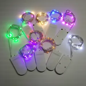 クリスマスフェスティバルパーティーデコレーション電池式クーパーワイヤーカラフルなLEDフェアリーストリングライト
